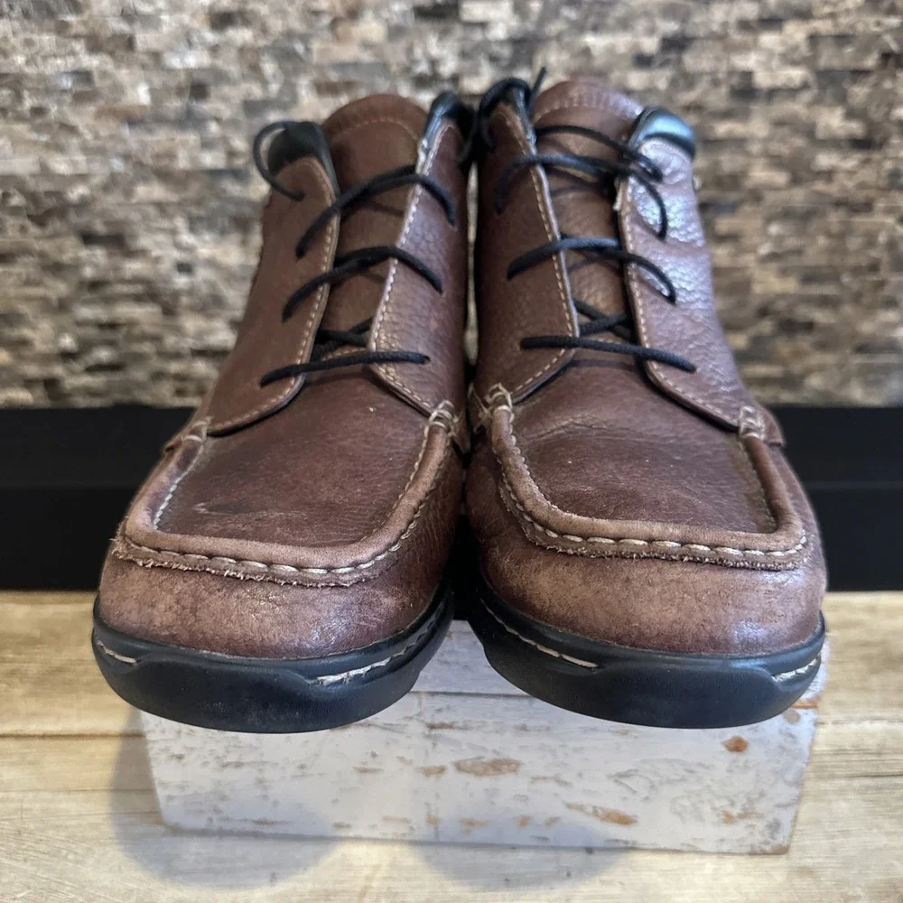 Timberland Brown Leather Chukka Gore-Tex Waterproof Boots 84596 Size 11‎ M
